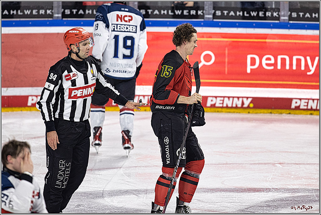 PENNY DEL 1. Koelner Haie - Nürnberg Ice Tigers; Koeln, 17.12.2023