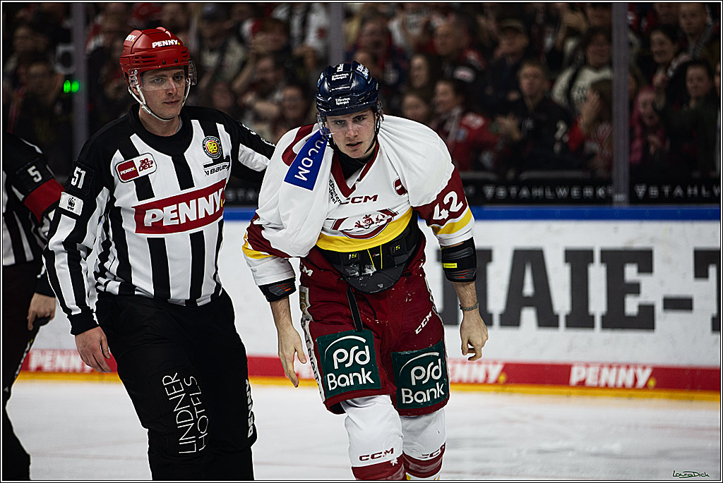 PENNY DEL; Koelner Haie- Duesseldorfer EG; Koeln, 28.12.2023