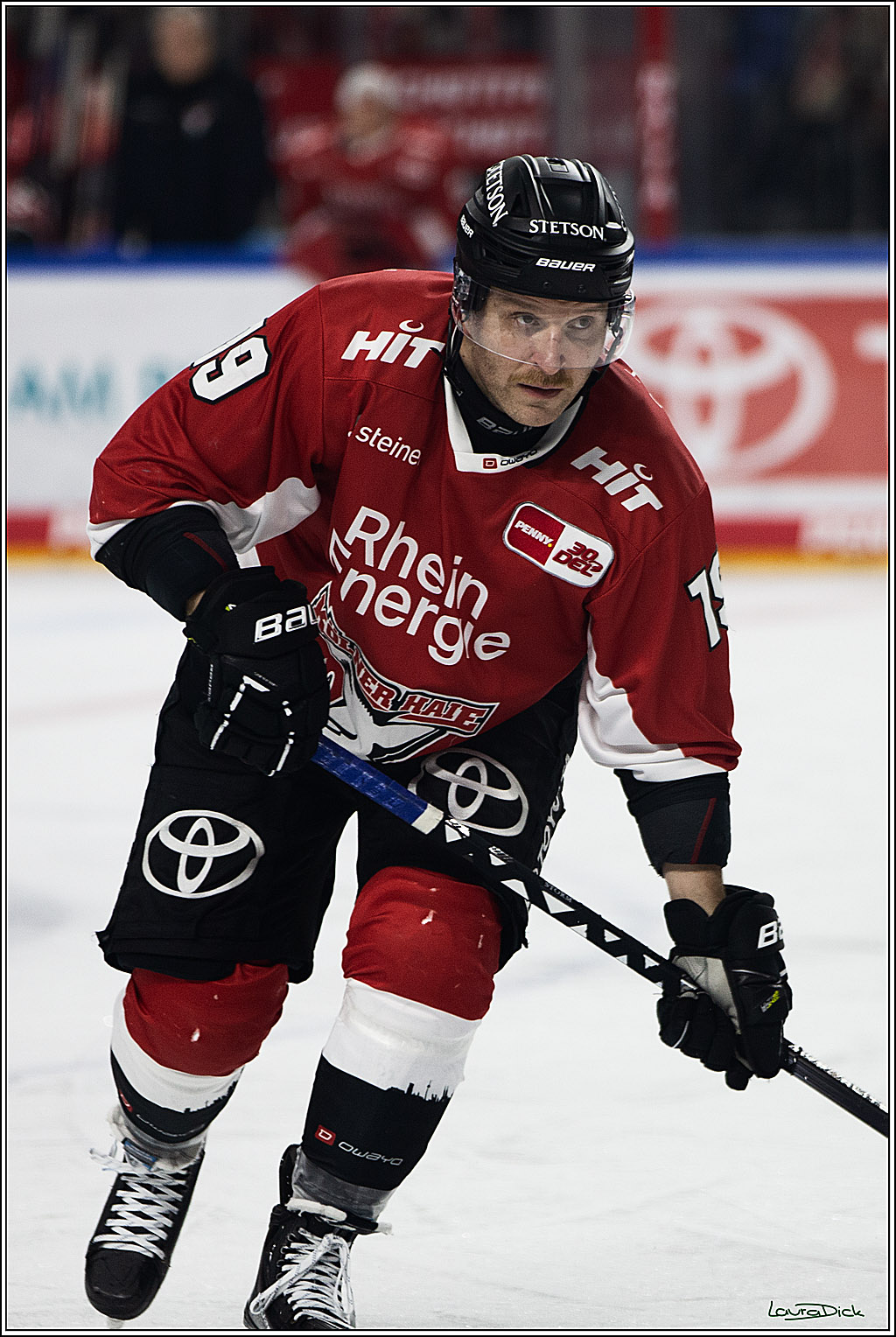 PENNY DEL; Koelner Haie- Duesseldorfer EG; Koeln, 28.12.2023