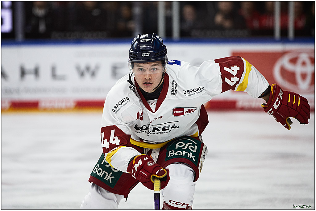 PENNY DEL; Koelner Haie- Duesseldorfer EG; Koeln, 28.12.2023