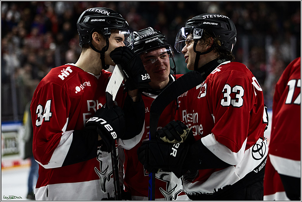 PENNY DEL; Koelner Haie- Duesseldorfer EG; Koeln, 28.12.2023