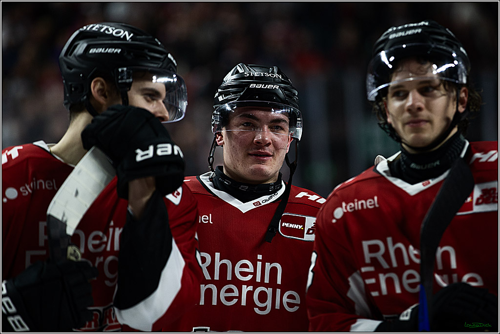 PENNY DEL; Koelner Haie- Duesseldorfer EG; Koeln, 28.12.2023