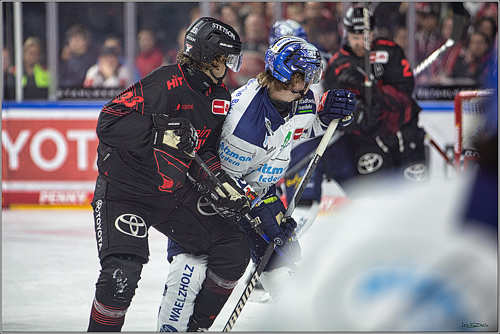 PENNY DEL; Koelner Haie- Iserlohn Roosters; Koeln, 02.01.2024