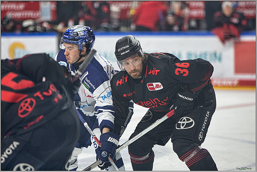 PENNY DEL; Koelner Haie- Iserlohn Roosters; Koeln, 02.01.2024