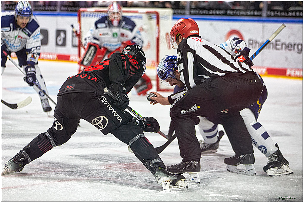 PENNY DEL; Koelner Haie- Iserlohn Roosters; Koeln, 02.01.2024