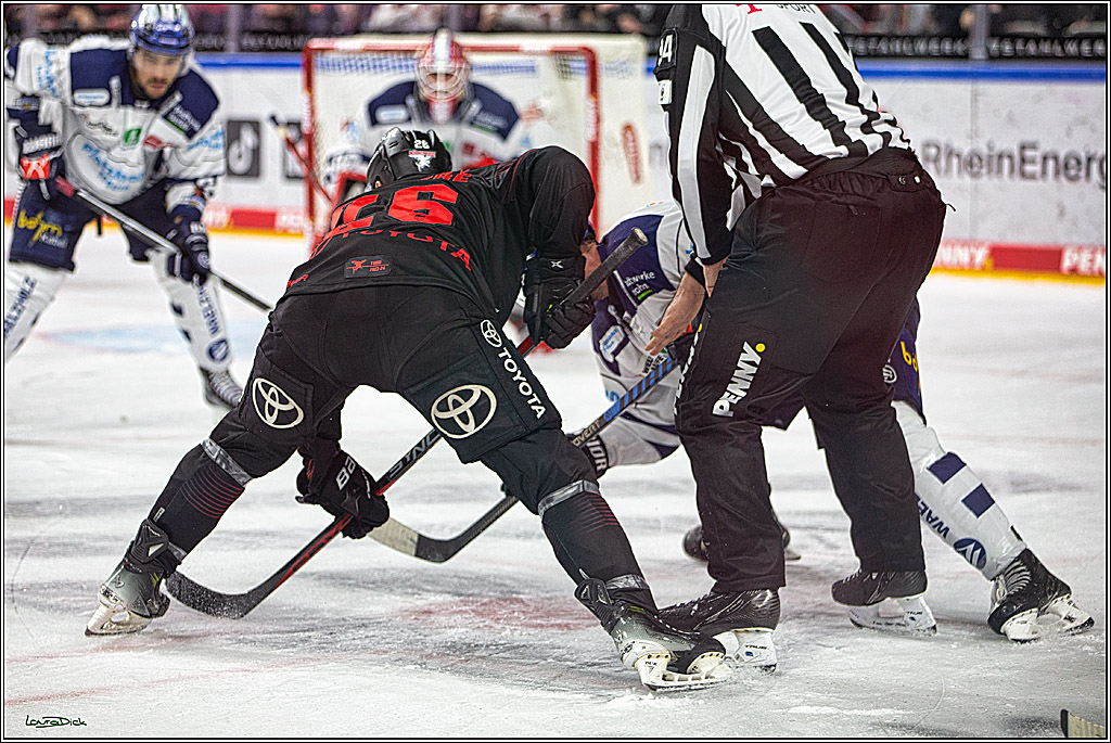 PENNY DEL; Koelner Haie- Iserlohn Roosters; Koeln, 02.01.2024