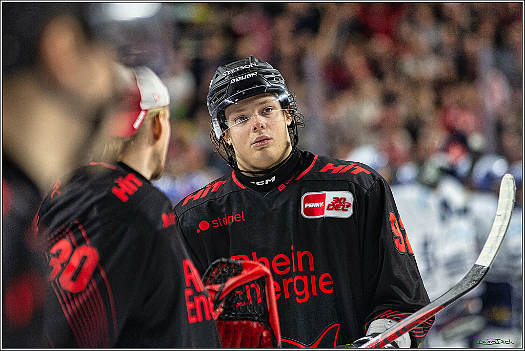 PENNY DEL; Koelner Haie- Iserlohn Roosters; Koeln, 02.01.2024