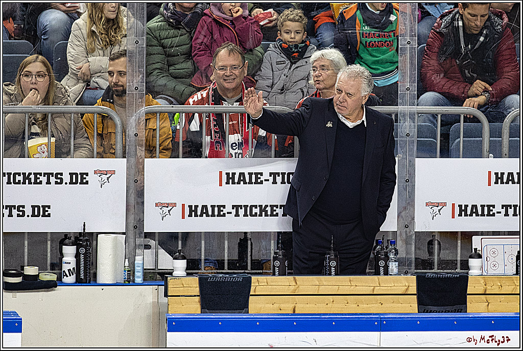 PENNY DEL 1: Kölner Haie -Iserlohn Roosters; Köln, 02.01.2024