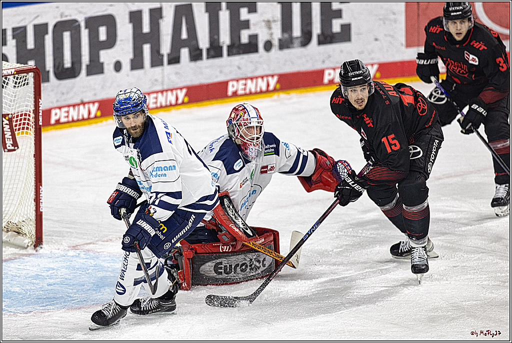PENNY DEL 1: Kölner Haie -Iserlohn Roosters; Köln, 02.01.2024