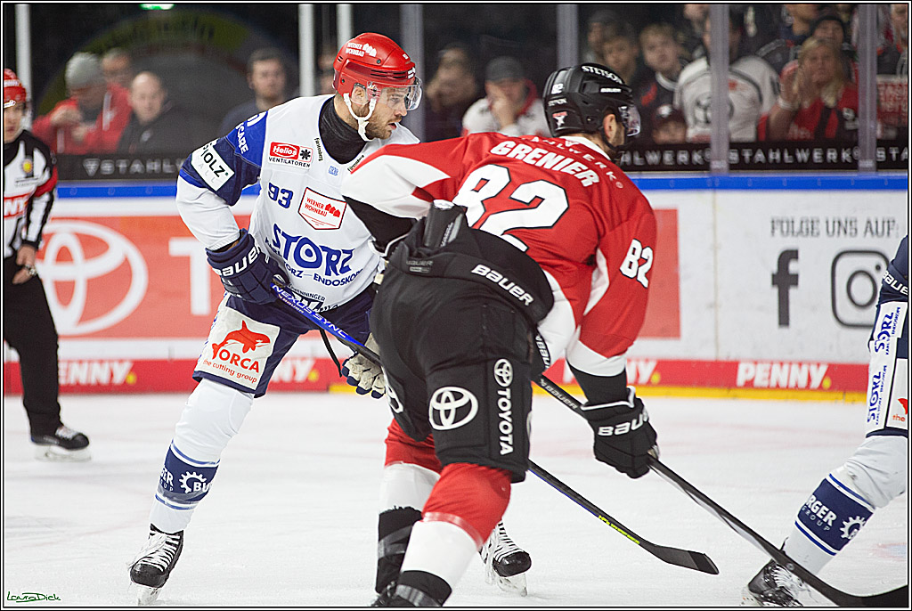 PENNY DEL; Koelner Haie- Schwenninger Wild Wings; Koeln, 14.01.2024