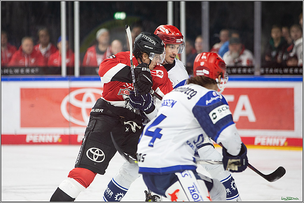 PENNY DEL; Koelner Haie- Schwenninger Wild Wings; Koeln, 14.01.2024