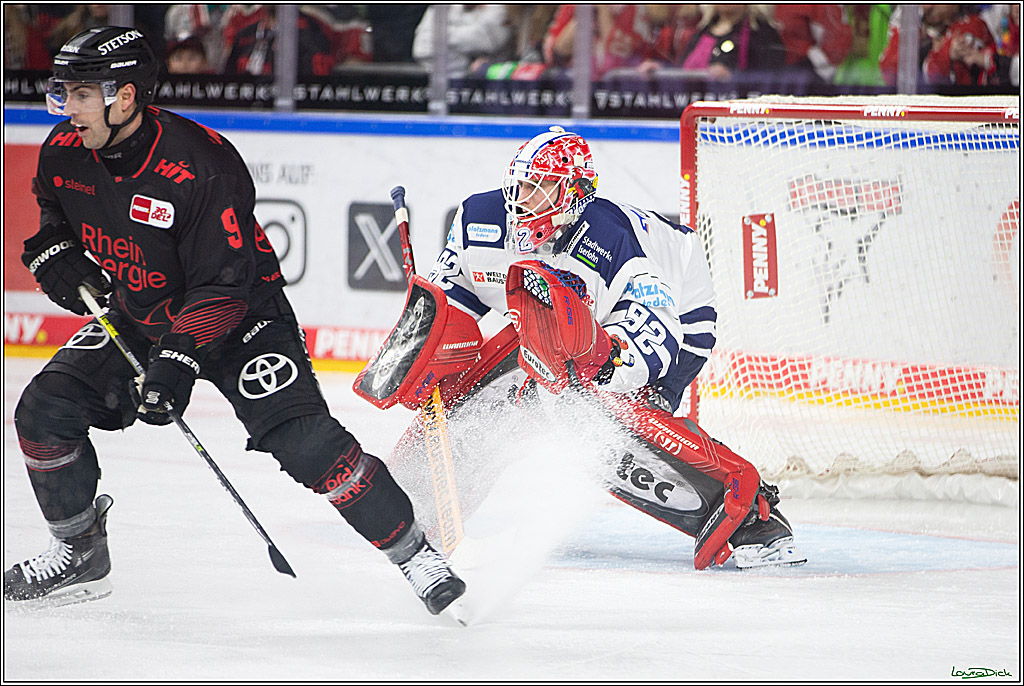 PENNY DEL; Koelner Haie- Iserlohn Roosters; Koeln, 13.02.2024