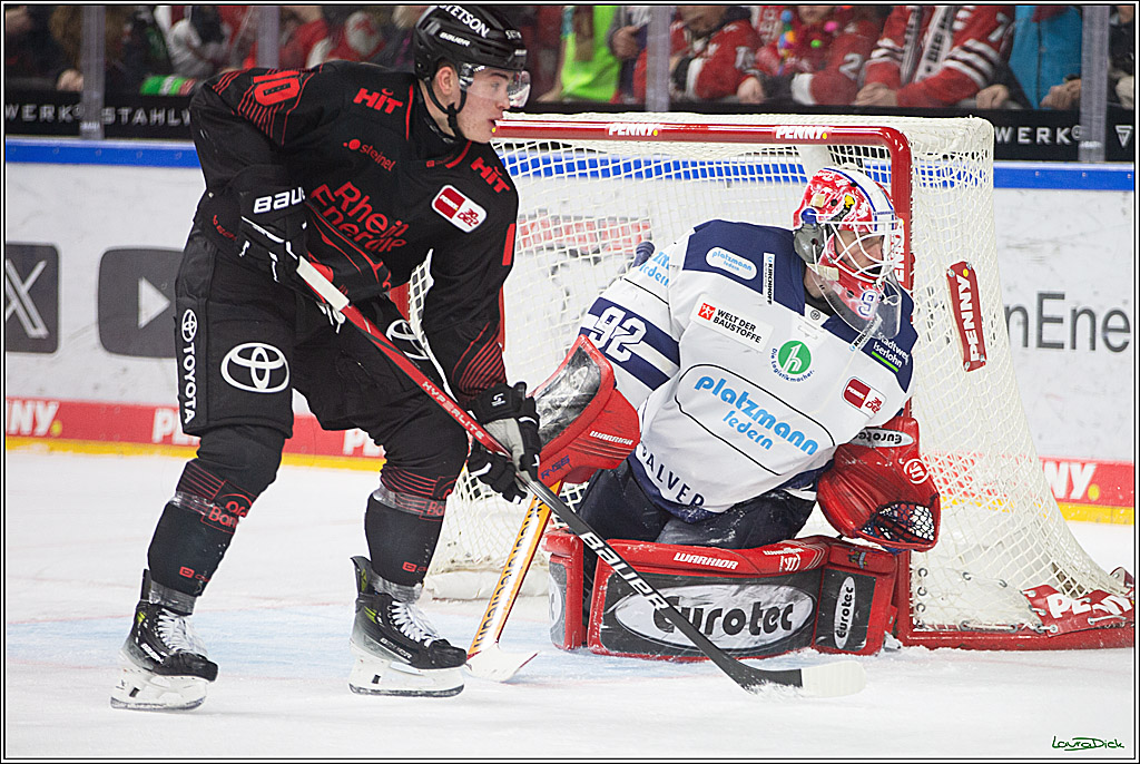 PENNY DEL; Koelner Haie- Iserlohn Roosters; Koeln, 13.02.2024