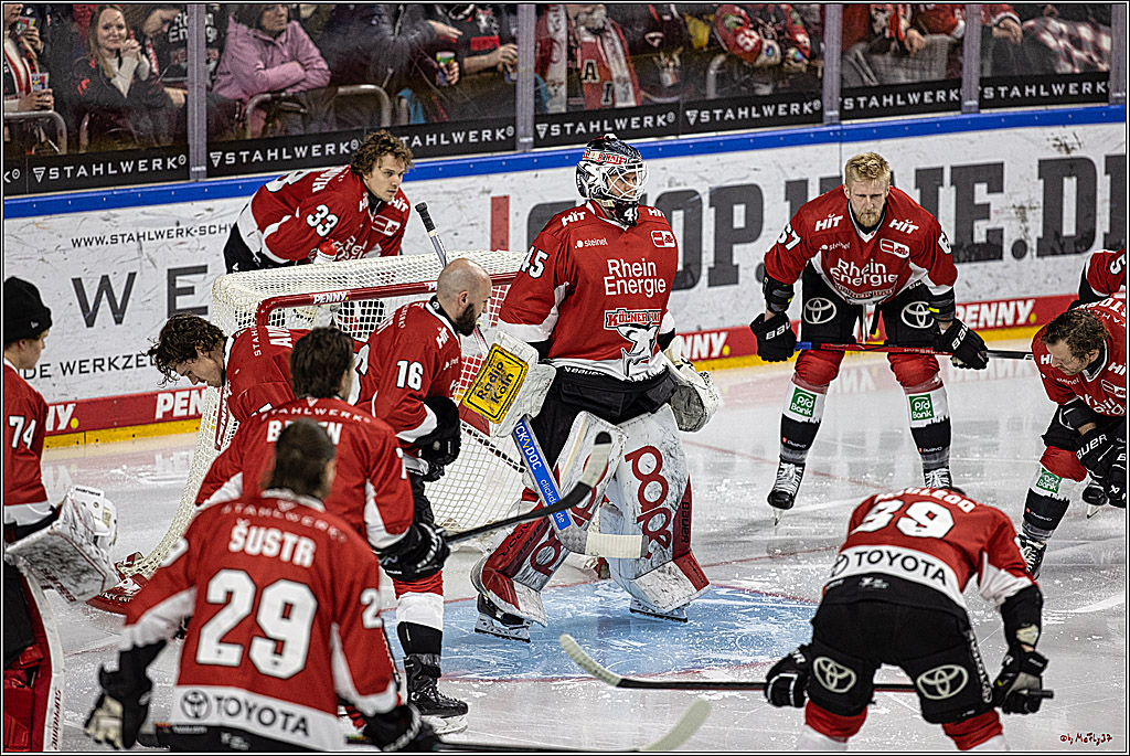 PENNY DEL: Kölner Haie - Eisbären Berlin; Köln, 21.02.2024