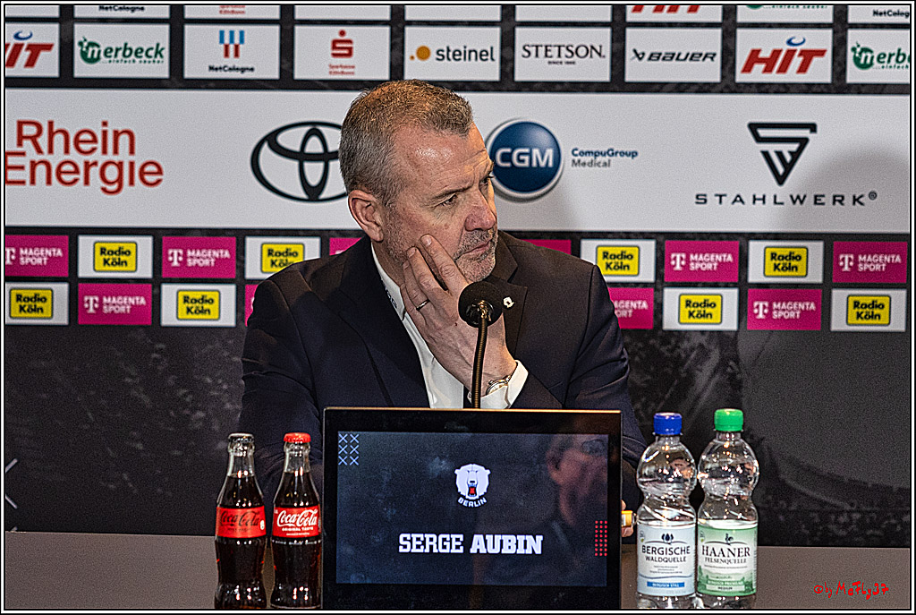 PENNY DEL: Kölner Haie - Eisbären Berlin; Köln, 21.02.2024