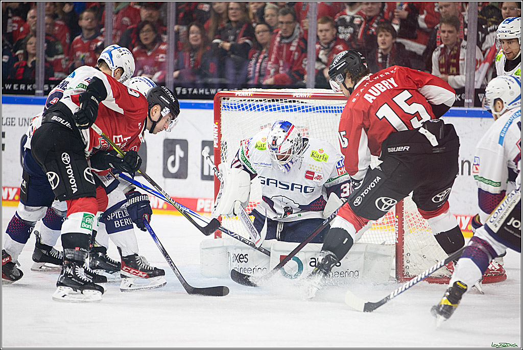PENNY DEL; Koelner Haie-Eisbaeren Berlin; Koeln, 21.02.2024