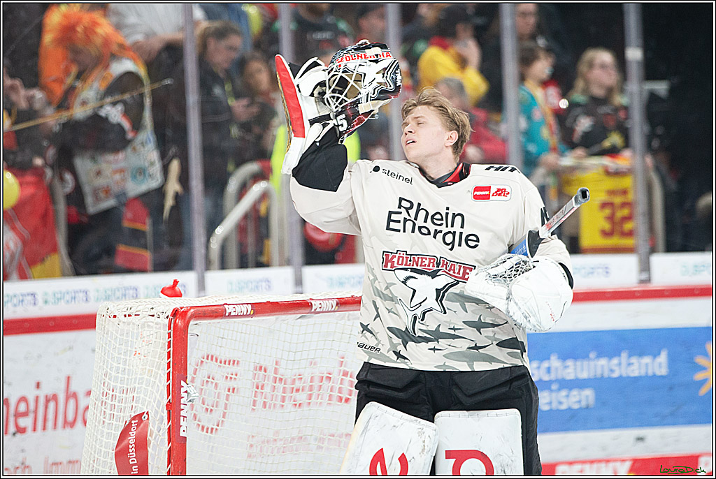 PENNY DEL; Duesseldorfer EG- Koelner Haie; Duesseldorf, 25.02.2024