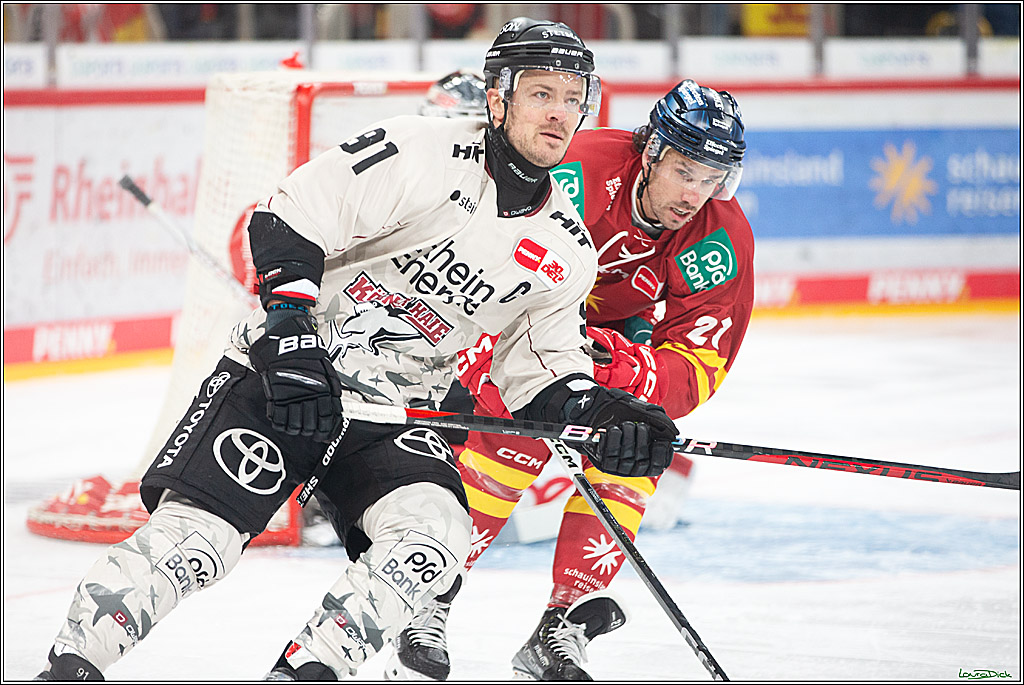 PENNY DEL; Duesseldorfer EG- Koelner Haie; Duesseldorf, 25.02.2024