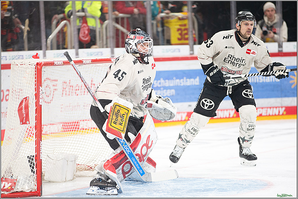 PENNY DEL; Duesseldorfer EG- Koelner Haie; Duesseldorf, 25.02.2024