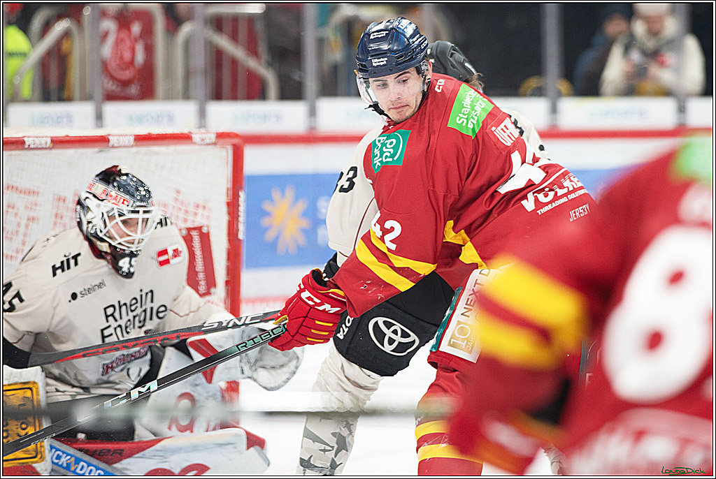 PENNY DEL; Duesseldorfer EG- Koelner Haie; Duesseldorf, 25.02.2024