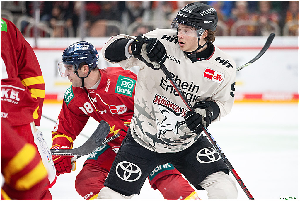 PENNY DEL; Duesseldorfer EG- Koelner Haie; Duesseldorf, 25.02.2024
