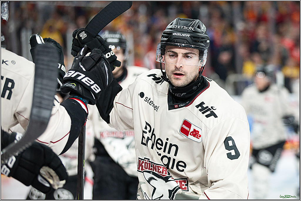 PENNY DEL; Duesseldorfer EG- Koelner Haie; Duesseldorf, 25.02.2024
