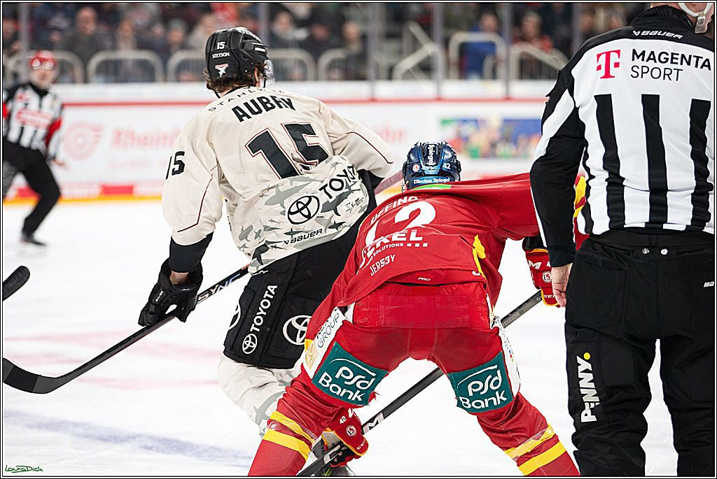 PENNY DEL; Duesseldorfer EG- Koelner Haie; Duesseldorf, 25.02.2024