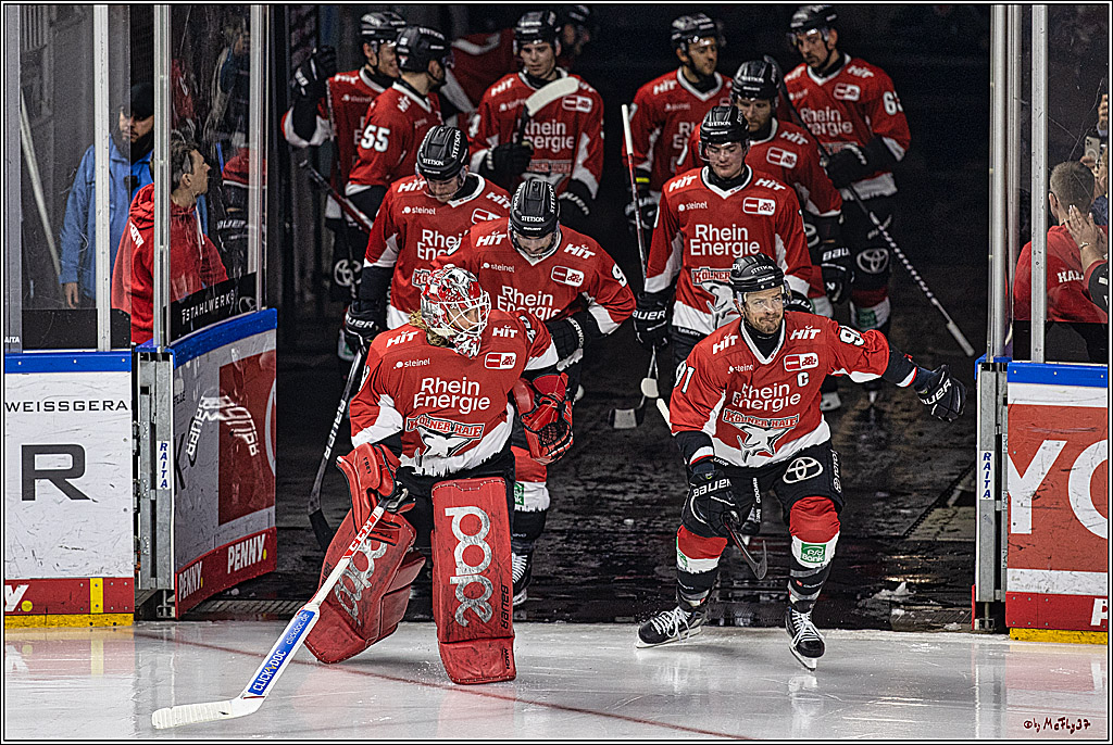 PENNY DEL: Kölner Haie - Adler Mannheim; Köln, 08.03.2024