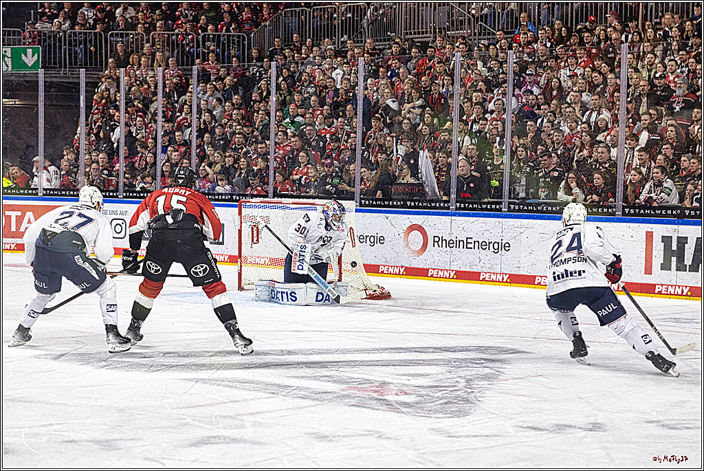 PENNY DEL: Kölner Haie - Adler Mannheim; Köln, 08.03.2024
