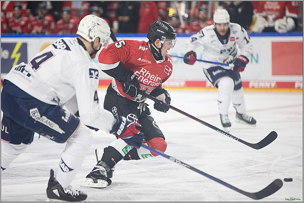 PENNY DEL; Koelner Haie- Adler Mannheim; Koeln, 08.03.2024