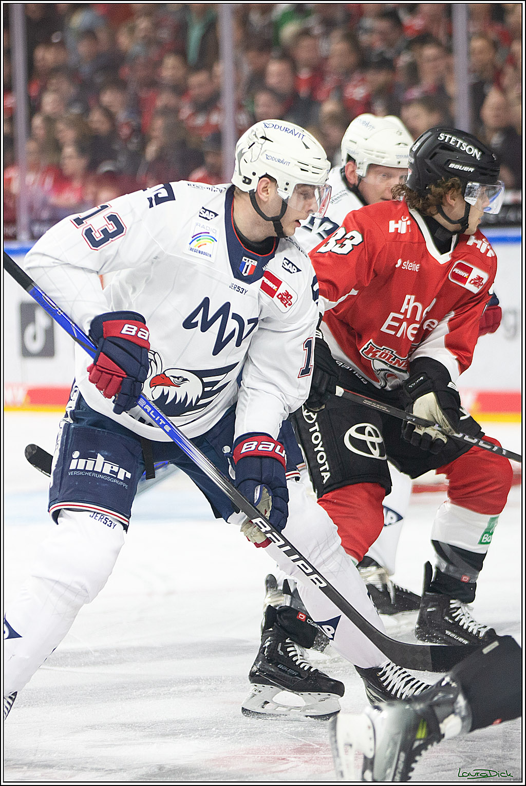 PENNY DEL; Koelner Haie- Adler Mannheim; Koeln, 08.03.2024