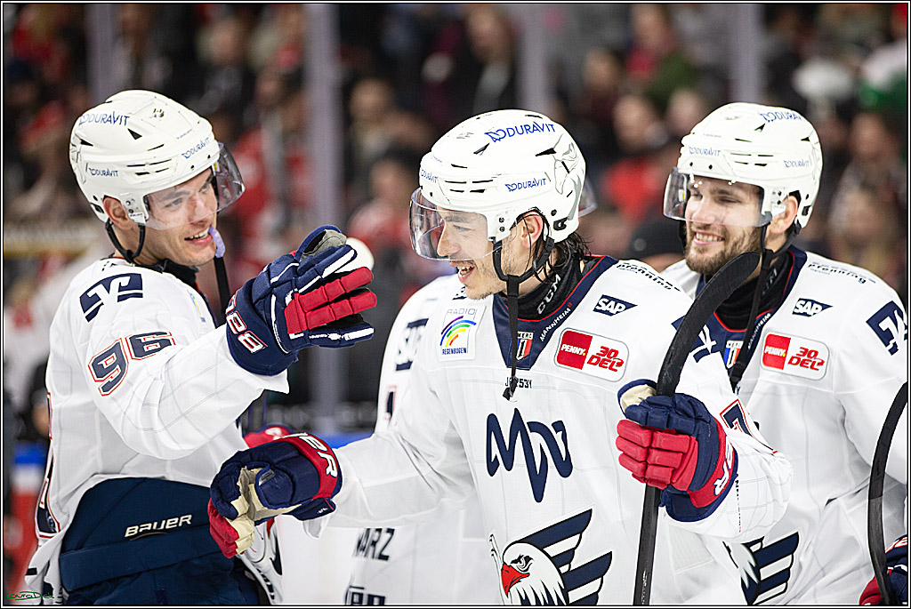 PENNY DEL; Koelner Haie- Adler Mannheim; Koeln, 08.03.2024