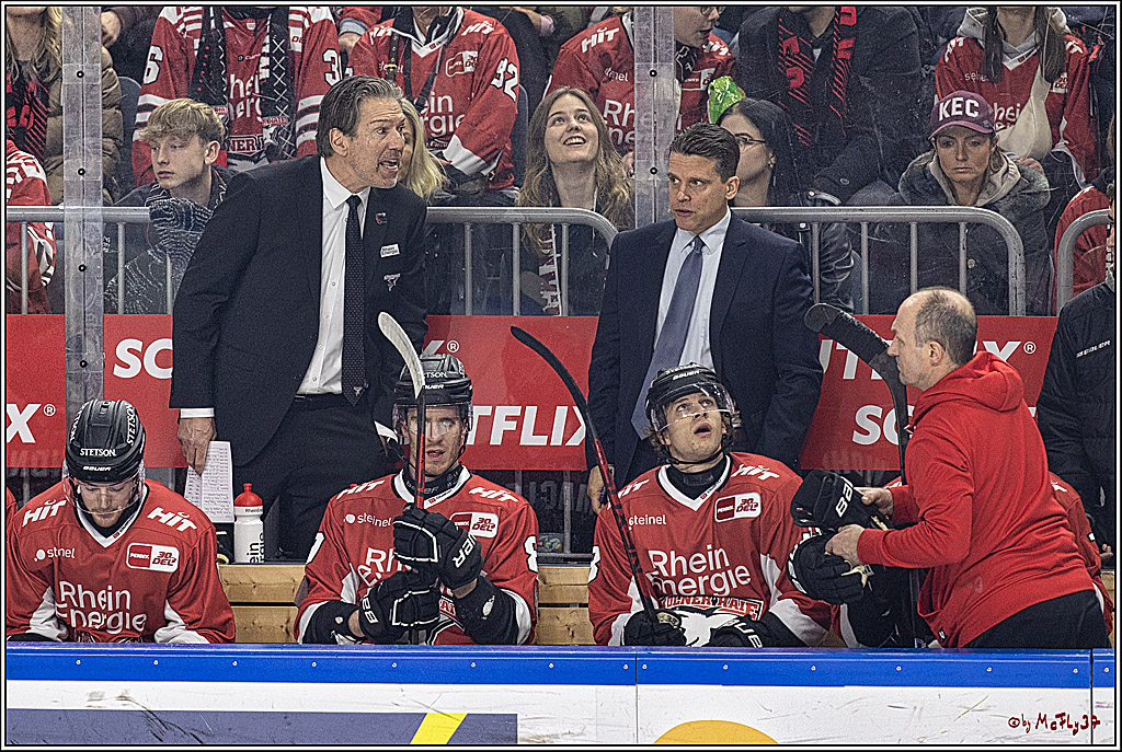 PENNY DEL 1. Playoff-Runde: Kölner Haie - ERC Ingolstadt; Köln, 13.03.2024