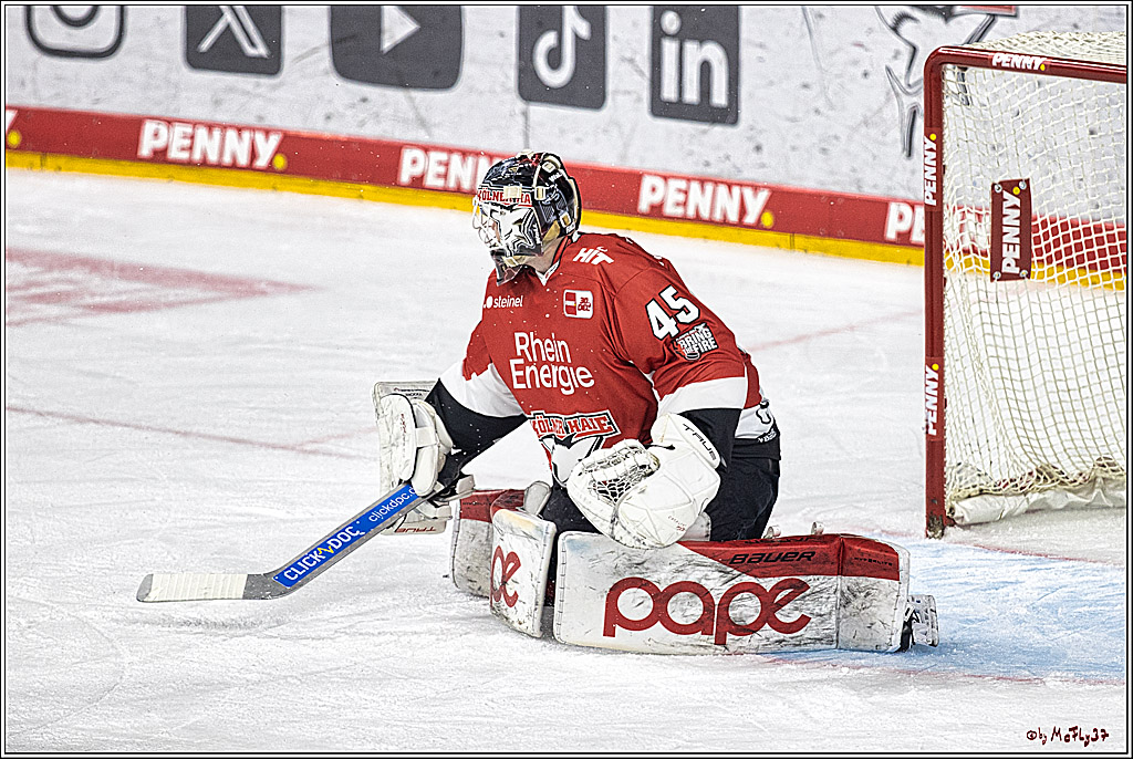 PENNY DEL 1. Playoff-Runde: Kölner Haie - ERC Ingolstadt; Köln, 13.03.2024