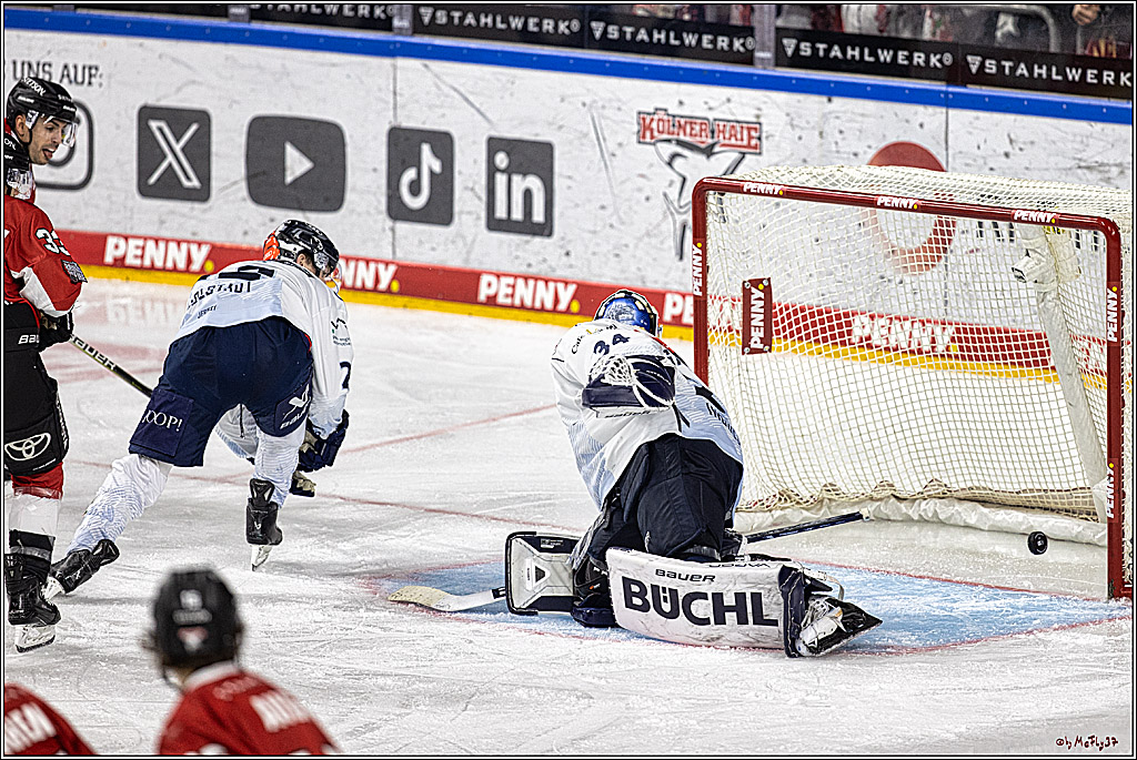 PENNY DEL 1. Playoff-Runde: Kölner Haie - ERC Ingolstadt; Köln, 13.03.2024
