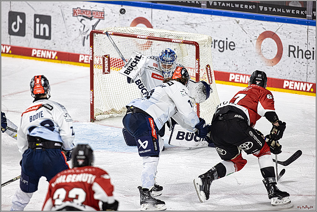 PENNY DEL 1. Playoff-Runde: Kölner Haie - ERC Ingolstadt; Köln, 13.03.2024