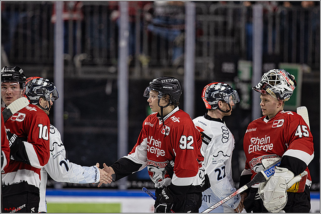PENNY DEL 1. Playoff-Runde: Kölner Haie - ERC Ingolstadt; Köln, 14.03.2024