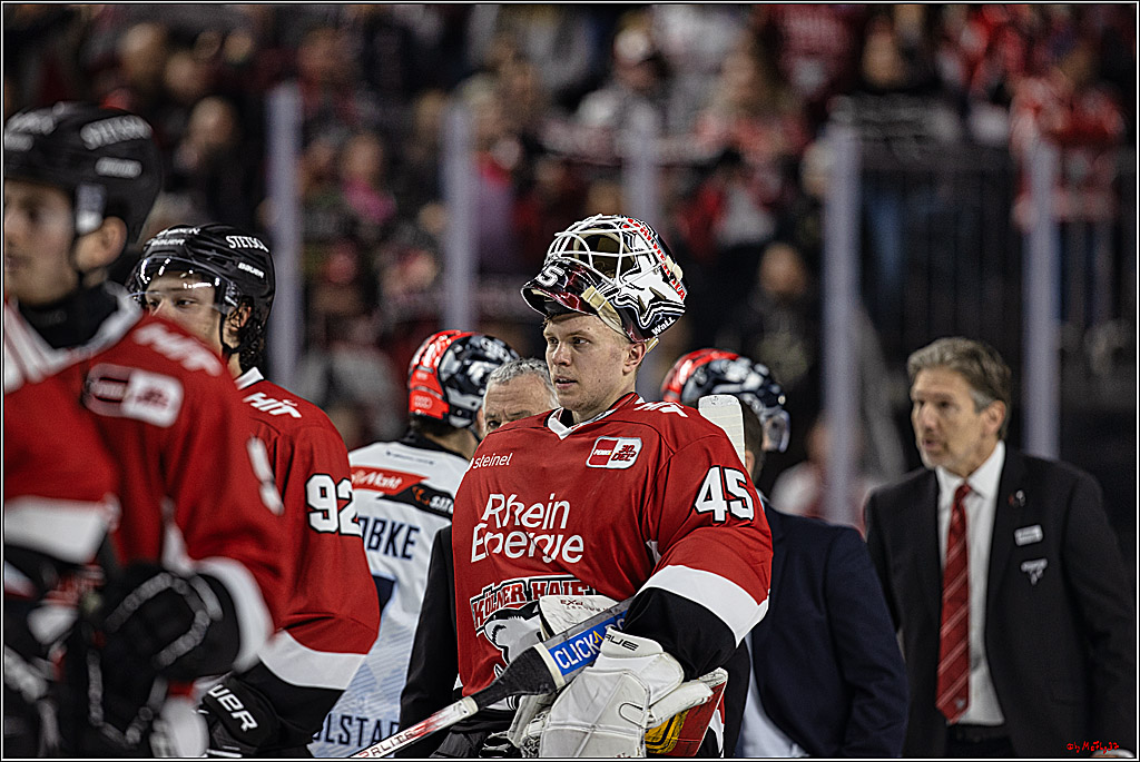 PENNY DEL 1. Playoff-Runde: Kölner Haie - ERC Ingolstadt; Köln, 14.03.2024