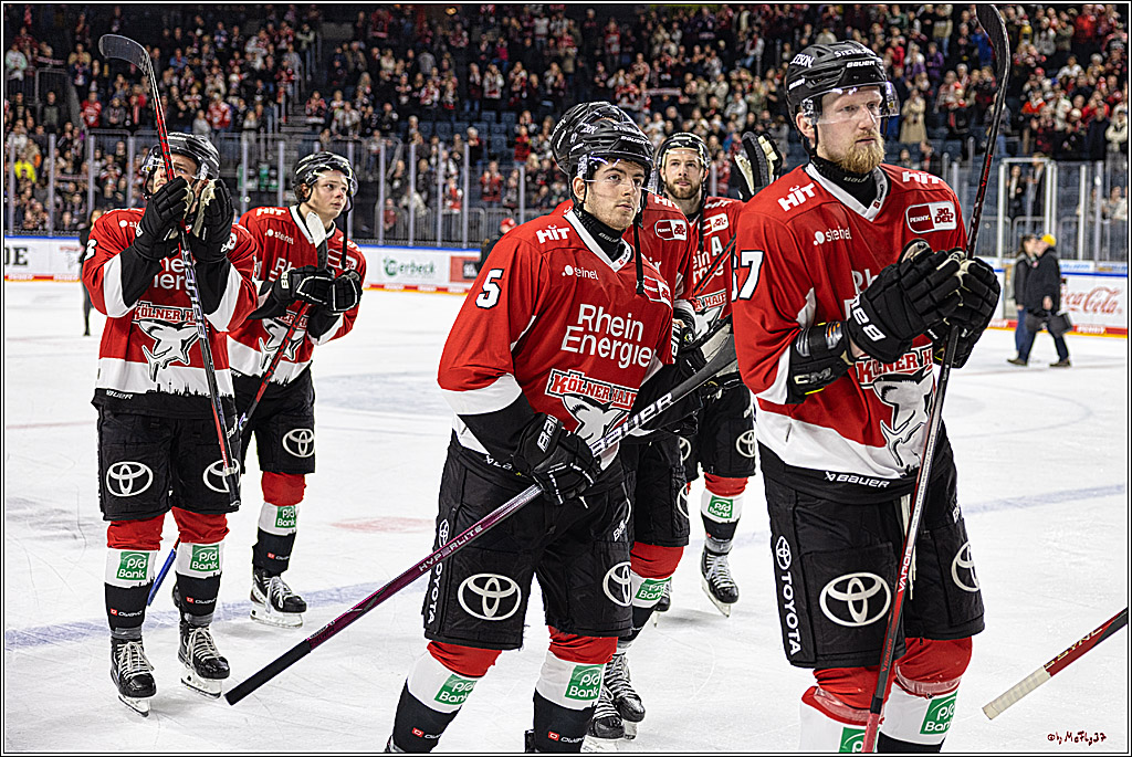 PENNY DEL 1. Playoff-Runde: Kölner Haie - ERC Ingolstadt; Köln, 14.03.2024