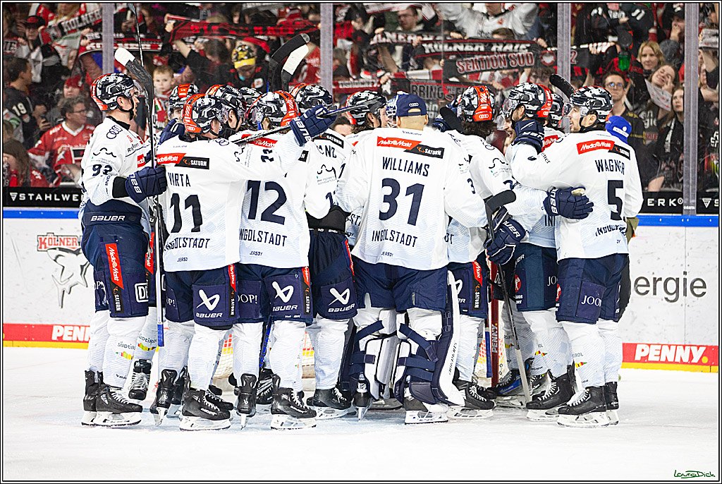 PENNY DEL; Koelner Haie- ERC Ingolstadt; Koeln, 14.03.2024