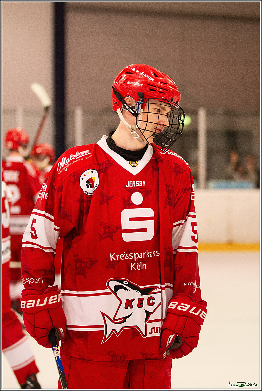 2. Finale Spiel U17 Koelner Junghaie- Jungadler Mannheim; Koeln, 14.04.2024