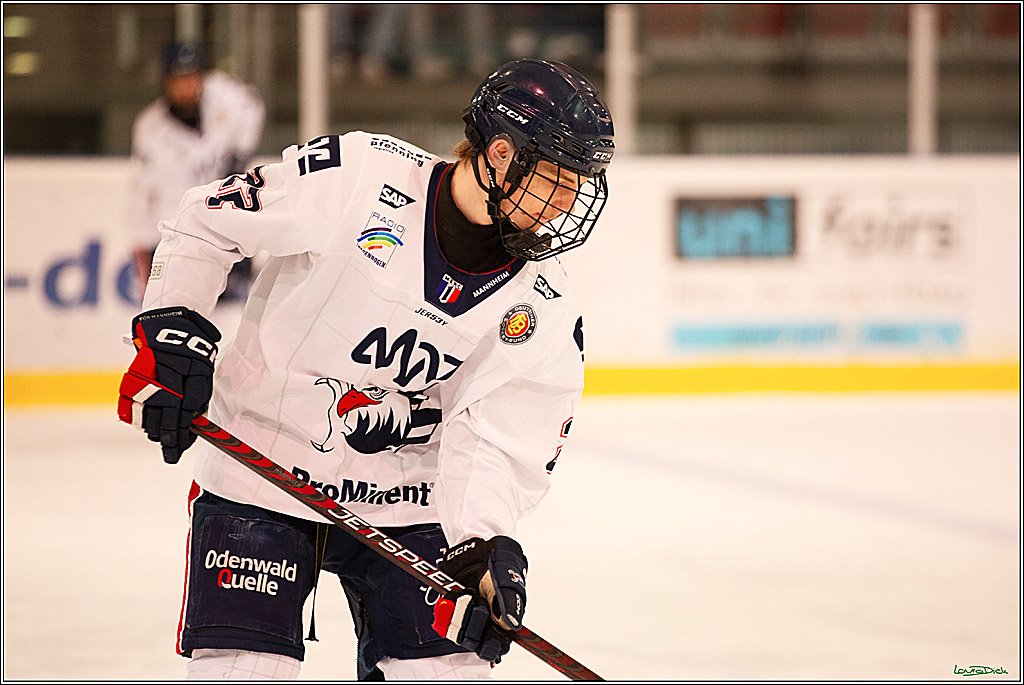 2. Finale Spiel U17 Koelner Junghaie- Jungadler Mannheim; Koeln, 14.04.2024
