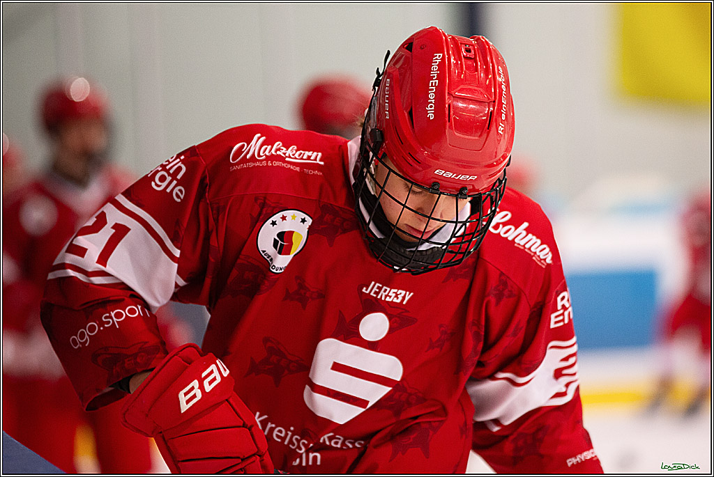 2. Finale Spiel U17 Koelner Junghaie- Jungadler Mannheim; Koeln, 14.04.2024