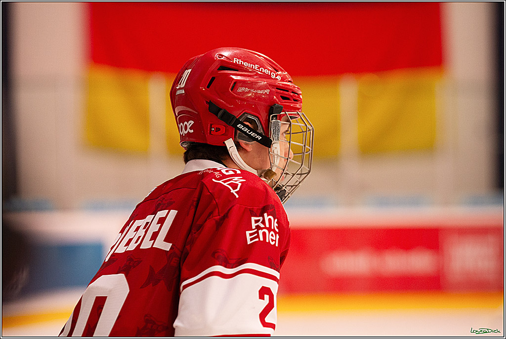 2. Finale Spiel U17 Koelner Junghaie- Jungadler Mannheim; Koeln, 14.04.2024
