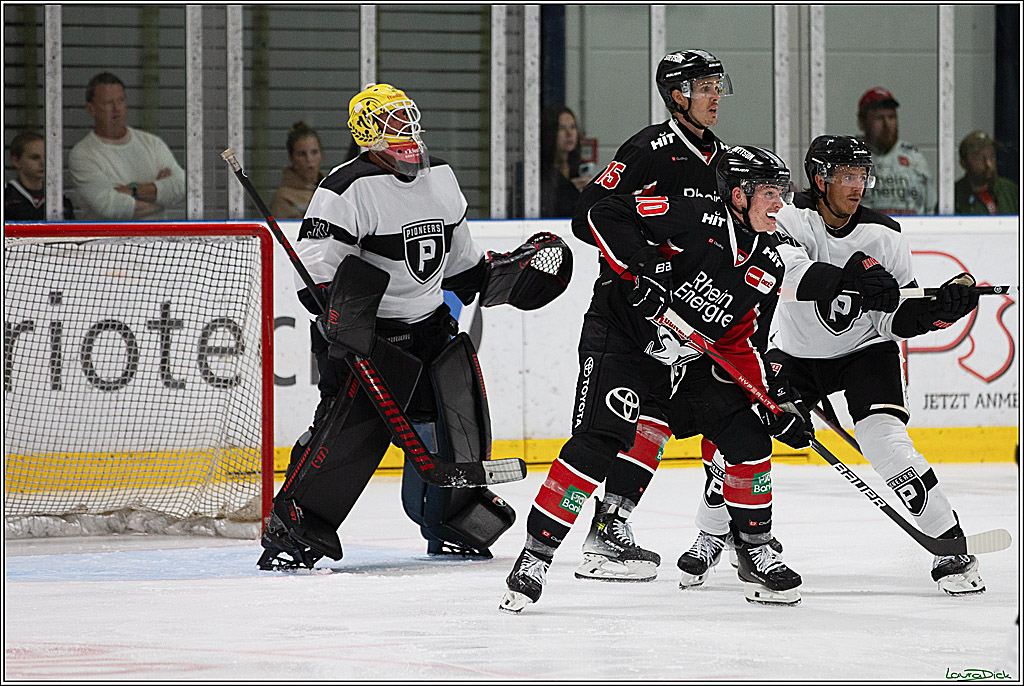 PENNY DEL;Testspiel Koelner Haie- Pioneers Vorarlberg; Koeln, 08.09.2024