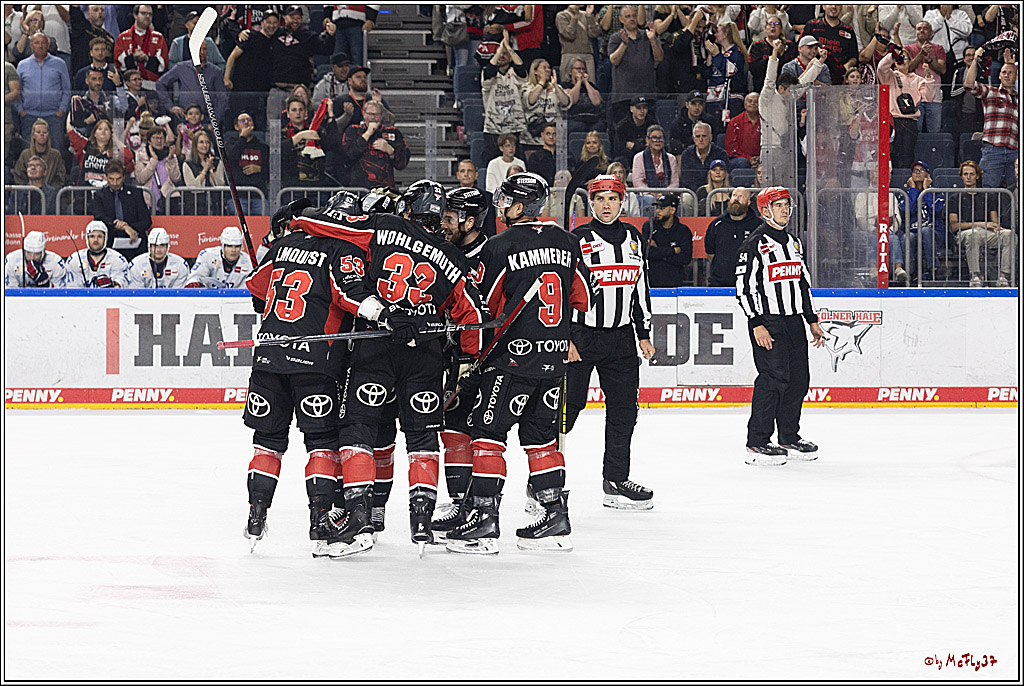 PENNY DEL 1; Kölner Haie - Adler Mannheim; Köln, 22.09.2024