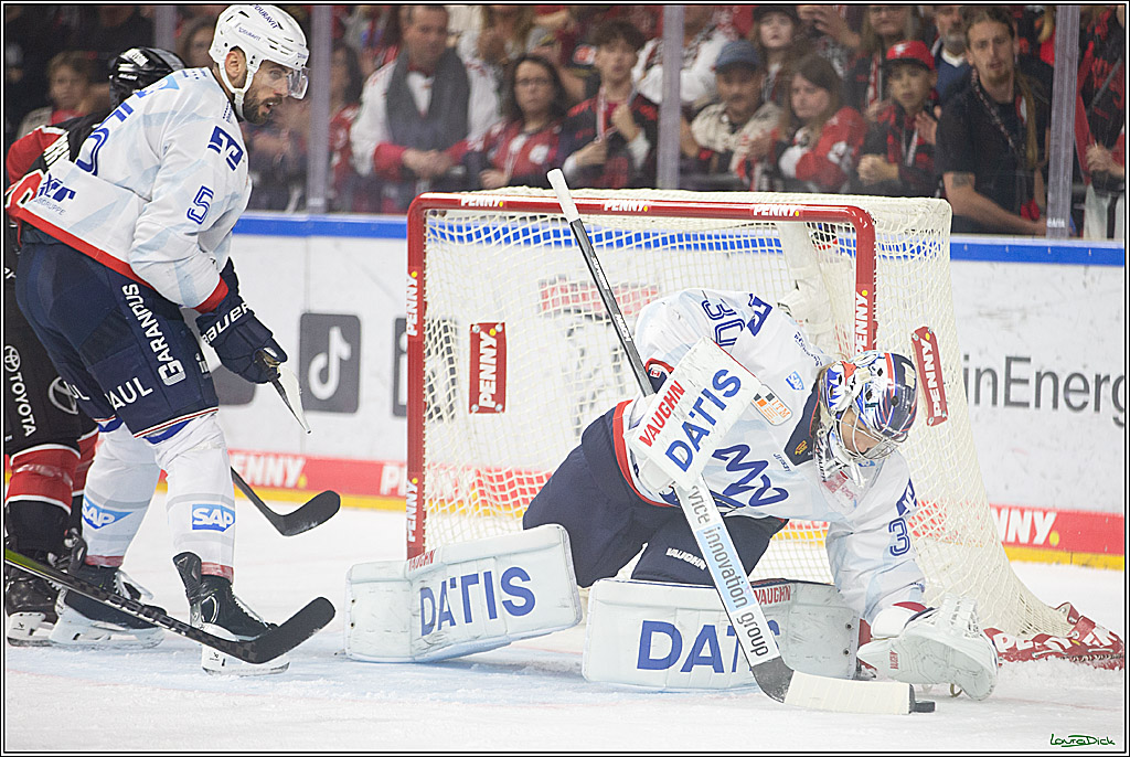 PENNY DEL; Koelner Haie- Adler Mannheim; Koeln, 22.09.2024