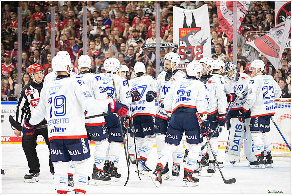 PENNY DEL; Koelner Haie- Adler Mannheim; Koeln, 22.09.2024