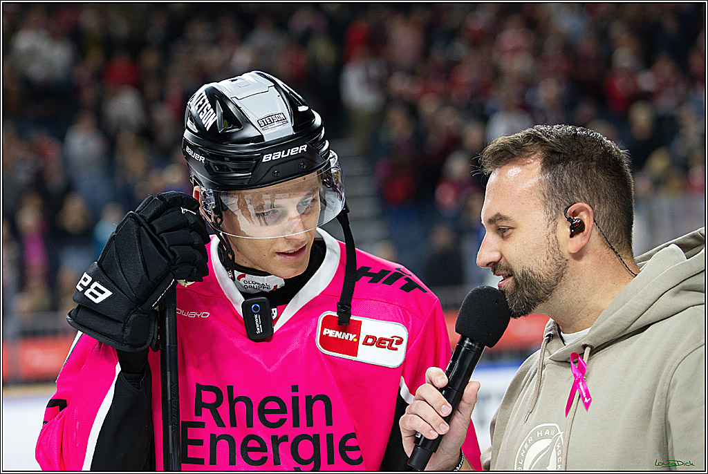 PENNY DEL; Koelner Haie- Staubing Tigers; Koeln, 03.10.2024