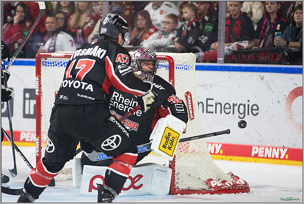 PENNY DEL; Koelner Haie- Schwenninger Wild Wings; Koeln, 11.10.2024